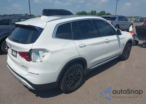 2020 BMW X3 xDrive30I из США, поврежденный, VIN 5UXTY5C06L9C85447
